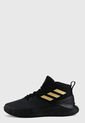 Tenis Basketball Negro-Dorado adidas Performance Own The Game de adidas Performance