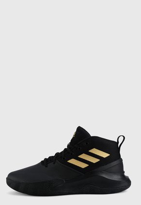 Tenis Basketball Negro-Dorado adidas Performance Own The Game