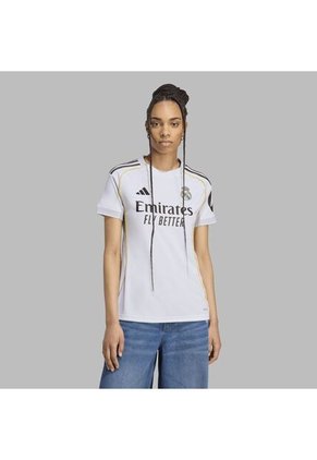 Camiseta Adidas Mujer Local Real Madrid 25/26 - Blanco