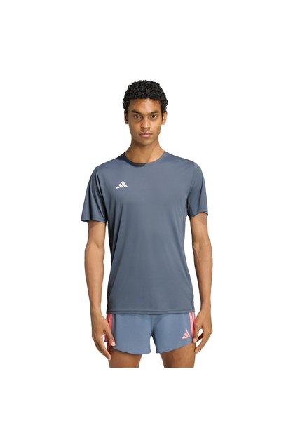 Camiseta Running Negra Adidas Adizero Essentials Hombre