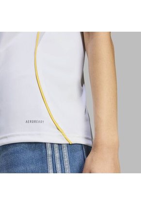 Camiseta Adidas Mujer Local Real Madrid 25/26 - Blanco