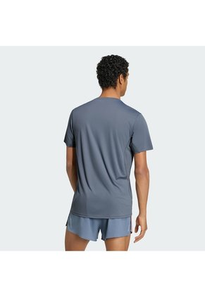 Camiseta Running Negra Adidas Adizero Essentials Hombre