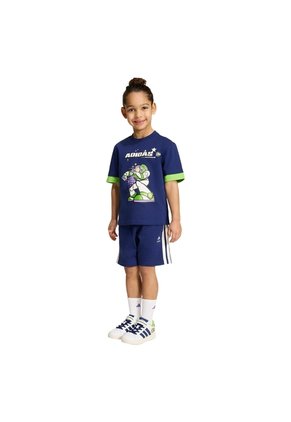 Conjunto Azul Adidas Pixar Toy Story Y Shorts Niños