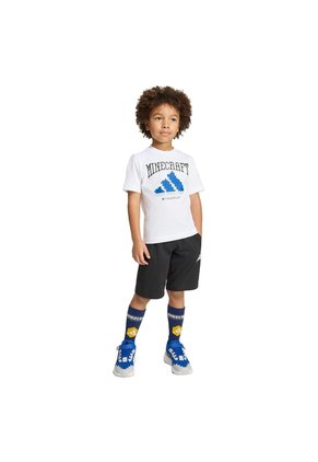 Conjunto Blanco Adidas Minecraft Niños