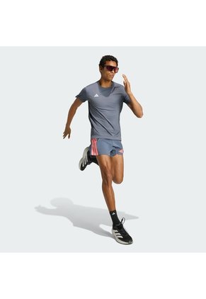 Camiseta Running Negra Adidas Adizero Essentials Hombre