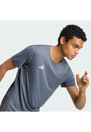 Camiseta Running Negra Adidas Adizero Essentials Hombre