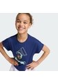 Conjunto Azul Adidas Disney Niñas de adidas Performance