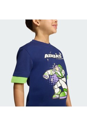 Conjunto Azul Adidas Pixar Toy Story Y Shorts Niños