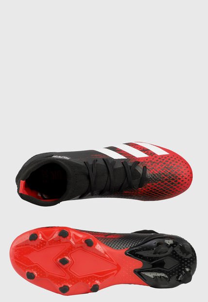 Guayos top adidas rojos