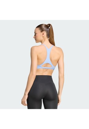 Top Entrenamiento Azul Adidas Optime Essentials Workout Mujer
