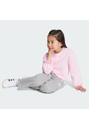 Conjunto Rosa Adidas Seasonals Volantes Niñas