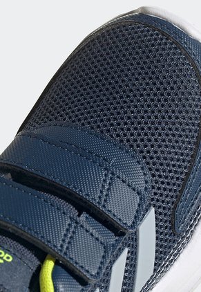 Tenis Running Azul Petróleo-Blanco-Amarillo Neón adidas Kids Tensaur Run C