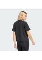 Camiseta Negra Adidas Kit 3 Rayas Mujer de adidas Performance