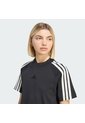 Camiseta Negra Adidas Kit 3 Rayas Mujer de adidas Performance