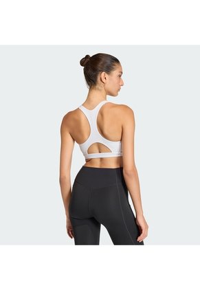 Top Entrenamiento Blanco Adidas Optime Essentials Workout Mujer