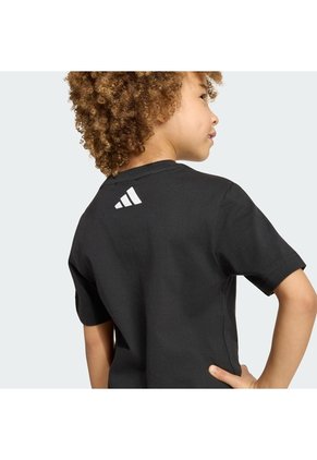 Camiseta Negra Adidas Minecraft Niños