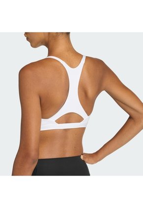 Top Entrenamiento Blanco Adidas Optime Essentials Workout Mujer
