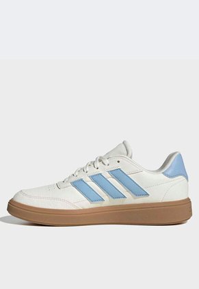 Tenis Lifestyle adidas Sportswear Courtblock Marfil