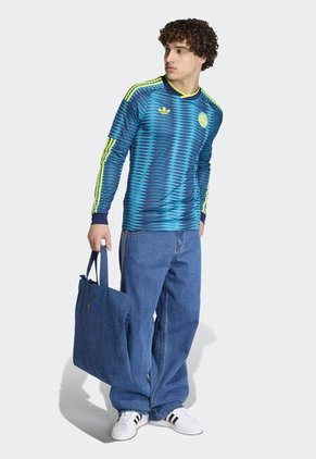 Camiseta Selección Colombia Manga Larga adidas Originals Visitante 26 Azul