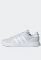 Tenis Lifestyle Gris Claro-Blanco adidas Performance Grand Court Base 2.0 de adidas Performance