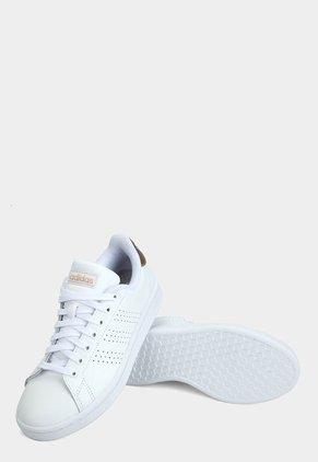 Tenis Lifestyle Blanco-Dorado adidas Performance Advantage