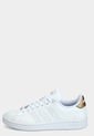 Tenis Lifestyle Blanco-Dorado adidas Performance Advantage de adidas Performance