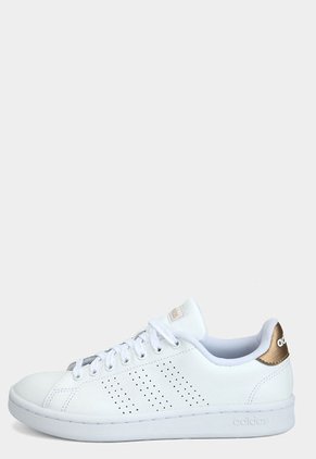 Tenis Lifestyle Blanco-Dorado adidas Performance Advantage