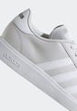 Tenis Lifestyle Gris Claro-Blanco adidas Performance Grand Court Base 2.0 de adidas Performance