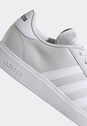 Tenis Lifestyle Gris Claro-Blanco adidas Performance Grand Court Base 2.0