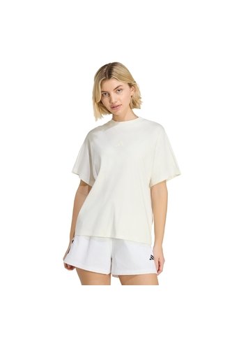 Camiseta Blanca Adidas Soft Lux Mujer adidas Performance