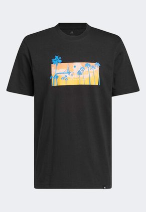 Camiseta adidas Sportswear Summer Sunset Negro