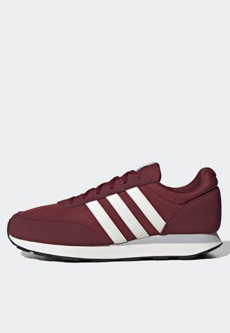 Tenis Lifestyle Borgoña-Blanco adidas Performance Run 60s 3.0 adidas Performance
