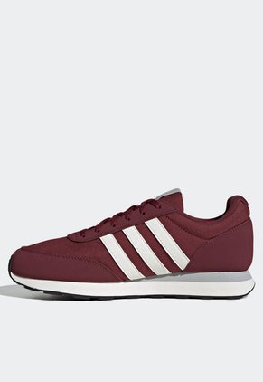 Tenis Lifestyle Borgoña-Blanco adidas Performance Run 60s 3.0