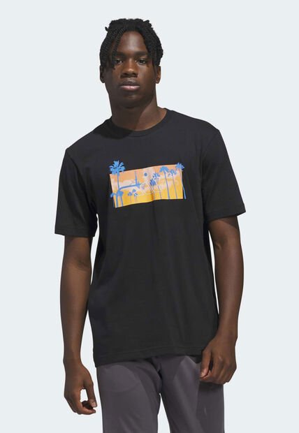 Camiseta adidas Sportswear Summer Sunset Negro