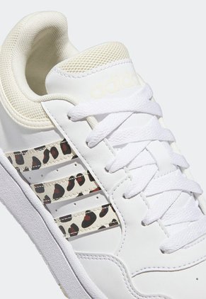 Tenis Lifestyle Blanco-Beige-Negro adidas Performance Hoops 3.0