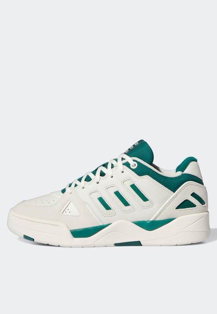 Tenis Lifestyle Gris Claro-Verde-Marfil adidas Performance Midcity Low