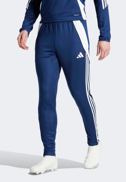 Pantalón Sudadera Azul-Blanco adidas Performance Tiro 24