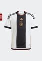Camiseta Blanco-Negro-Dorado adidas Performance Alemania 22 Local de adidas Performance