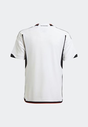 Camiseta Blanco-Negro-Dorado adidas Performance Alemania 22 Local
