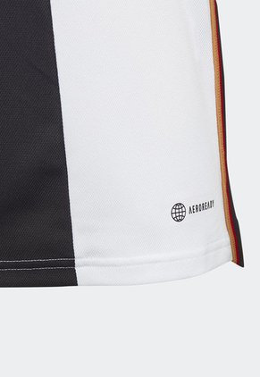 Camiseta Blanco-Negro-Dorado adidas Performance Alemania 22 Local