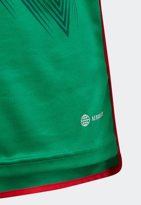 Camiseta Verde-Rojo-Blanco adidas Kids Local México 22
