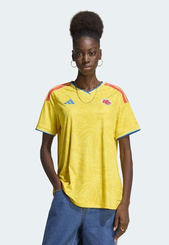 Camiseta Local Selección Colombia 26 adidas Amarillo adidas Performance