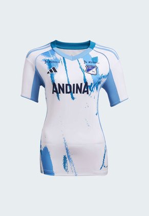 Camiseta adidas Performance Visitante Millonarios FC 2025 Blanco