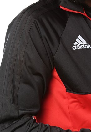 Chaqueta Negra-Roja adidas Tiro17 Pes Jkt