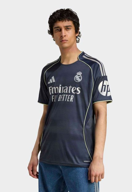 Camiseta adidas Performance Real Madrid Visitante 25/26 Azul