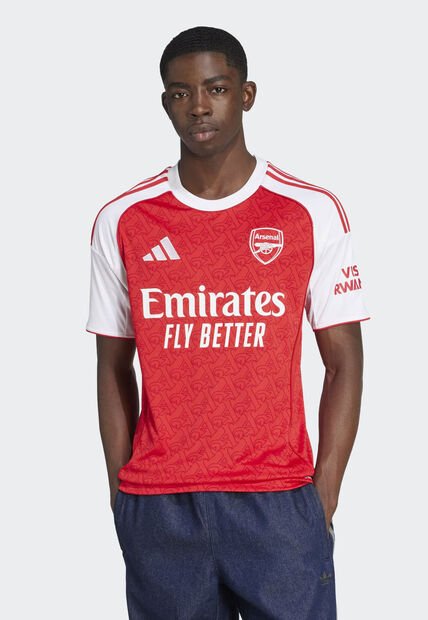 Camiseta Arsenal Local 25/26 adidas Performance Rojo