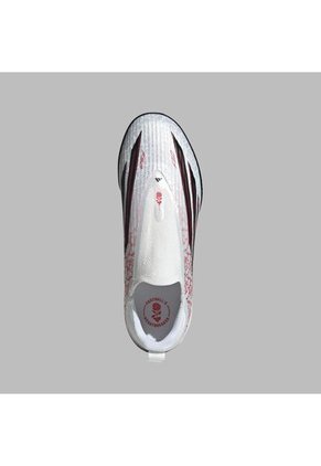 Guayos Adidas Niños F50 League Lamine Yamal Sin Cordones FG - Blanco