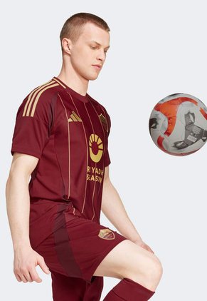 Camiseta Vinotinto-Dorado adidas Performance Roma H JSY