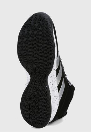 Tenis Basketball Negro-Blanco adidas Kids Cross Em Up 5 Niño