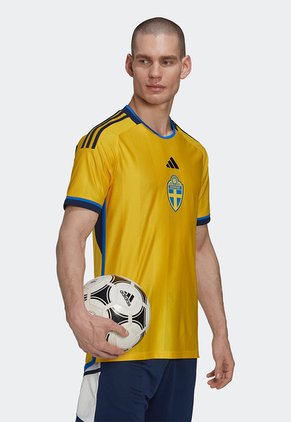 Camiseta Amarillo-Azul adidas Performance Suecia 22